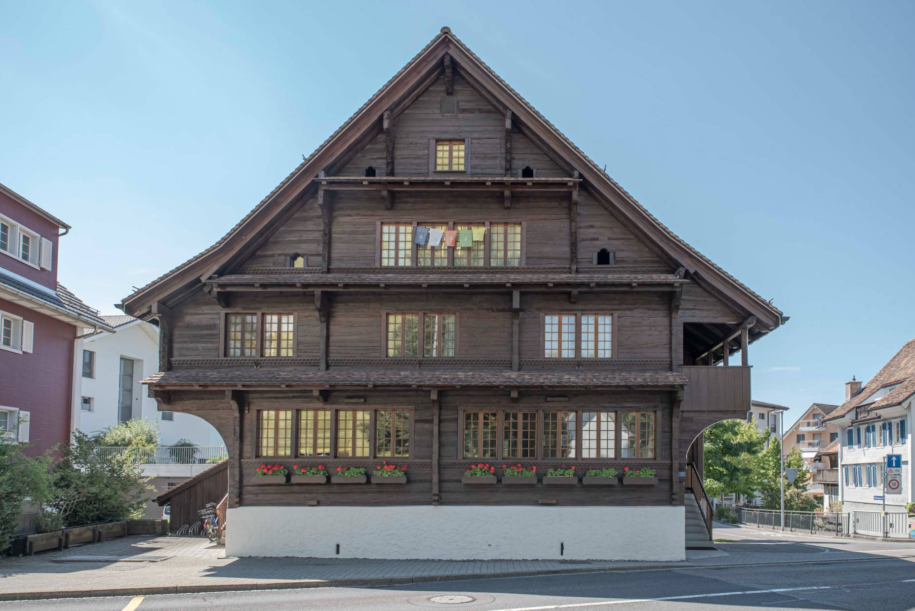 Ansicht Südwest. Foto: Elia Schneider, 2022