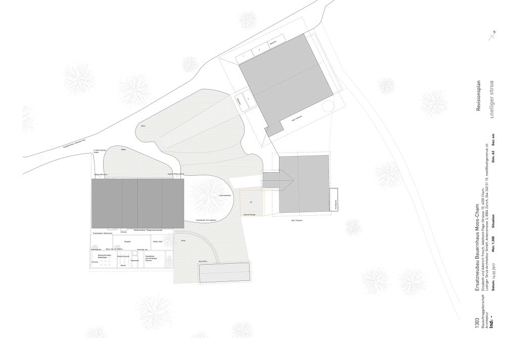 Situation. Zeichnung: Loeliger Strub Architektur, 2015