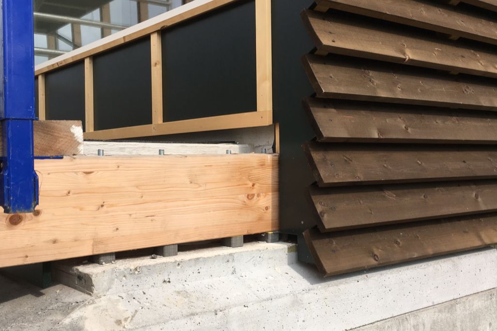 Detail Sockel. Foto: Loeliger Strub Architektur, 2018