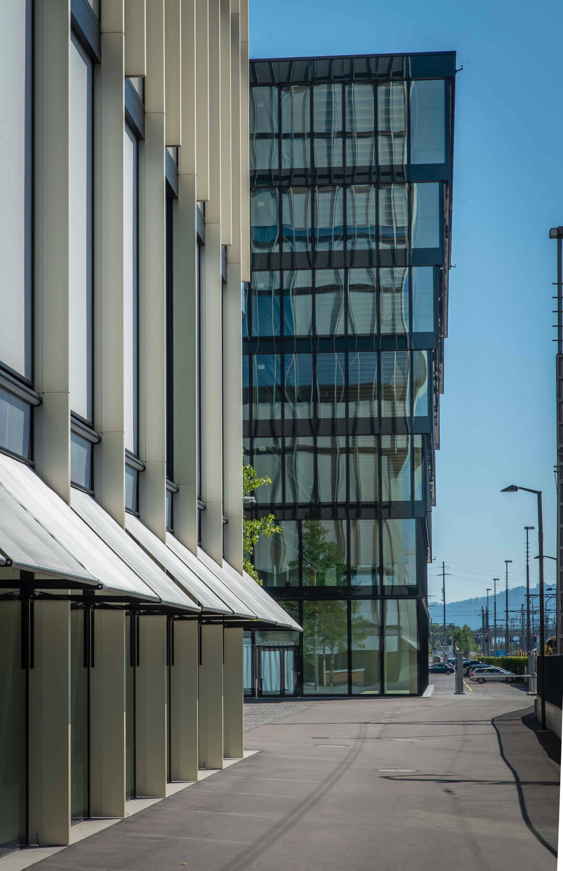 Ansicht West. Foto: Elia Schneider, 2022