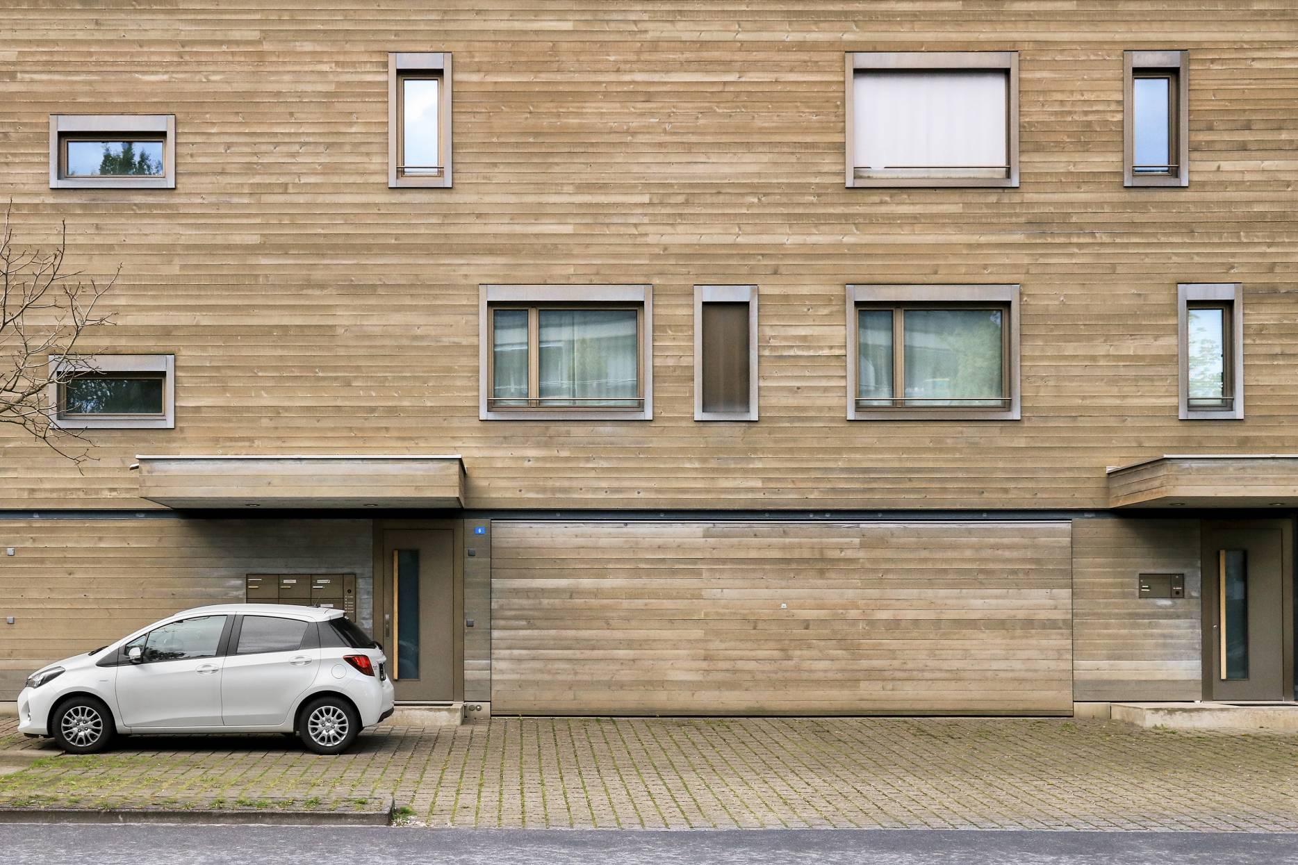Detail Fassade. Foto: Sandra Barmettler, 2017