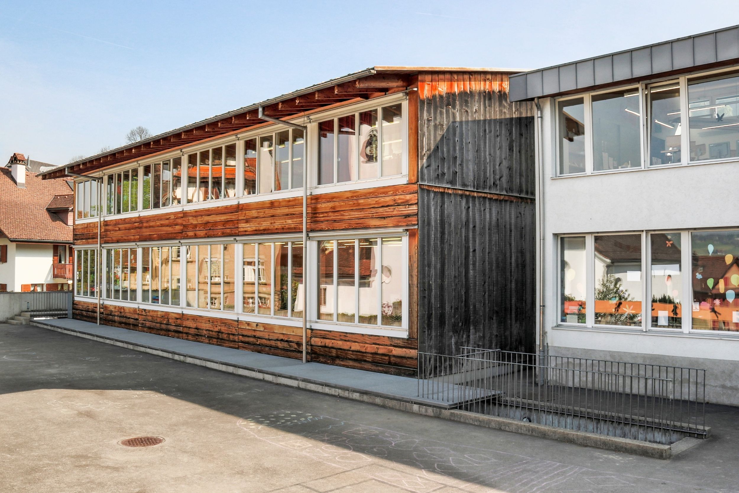 Ansicht Südwest. Foto: Gino Maissen, 2018