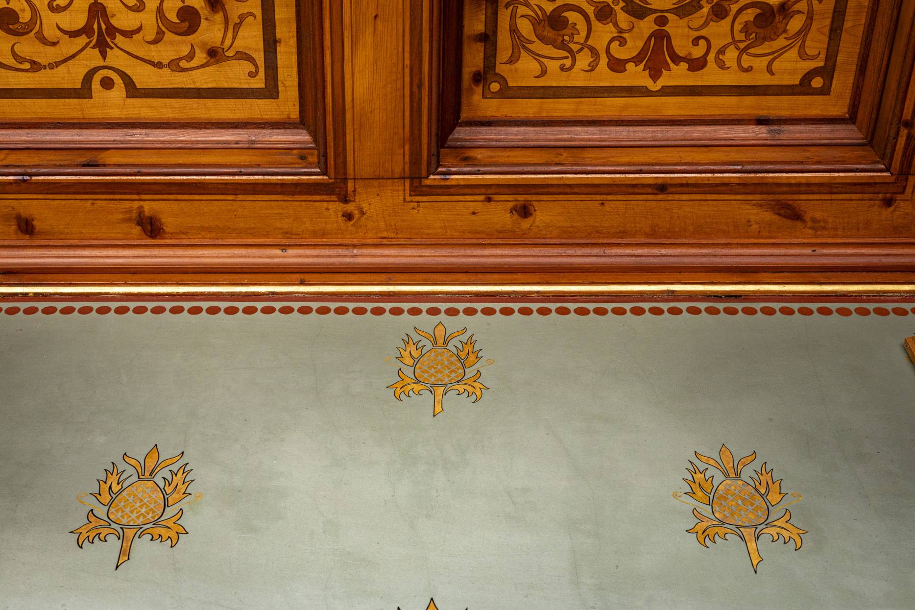 Kleiner Saal: Decke. Foto: Elia Schneider, 2023