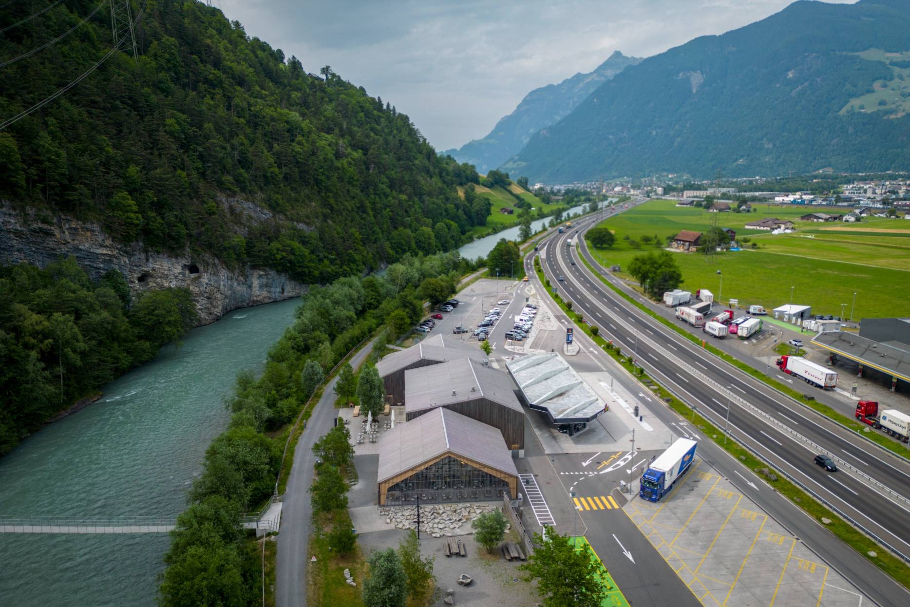 Ansicht Süd. Foto: Elia Schneider, 2023