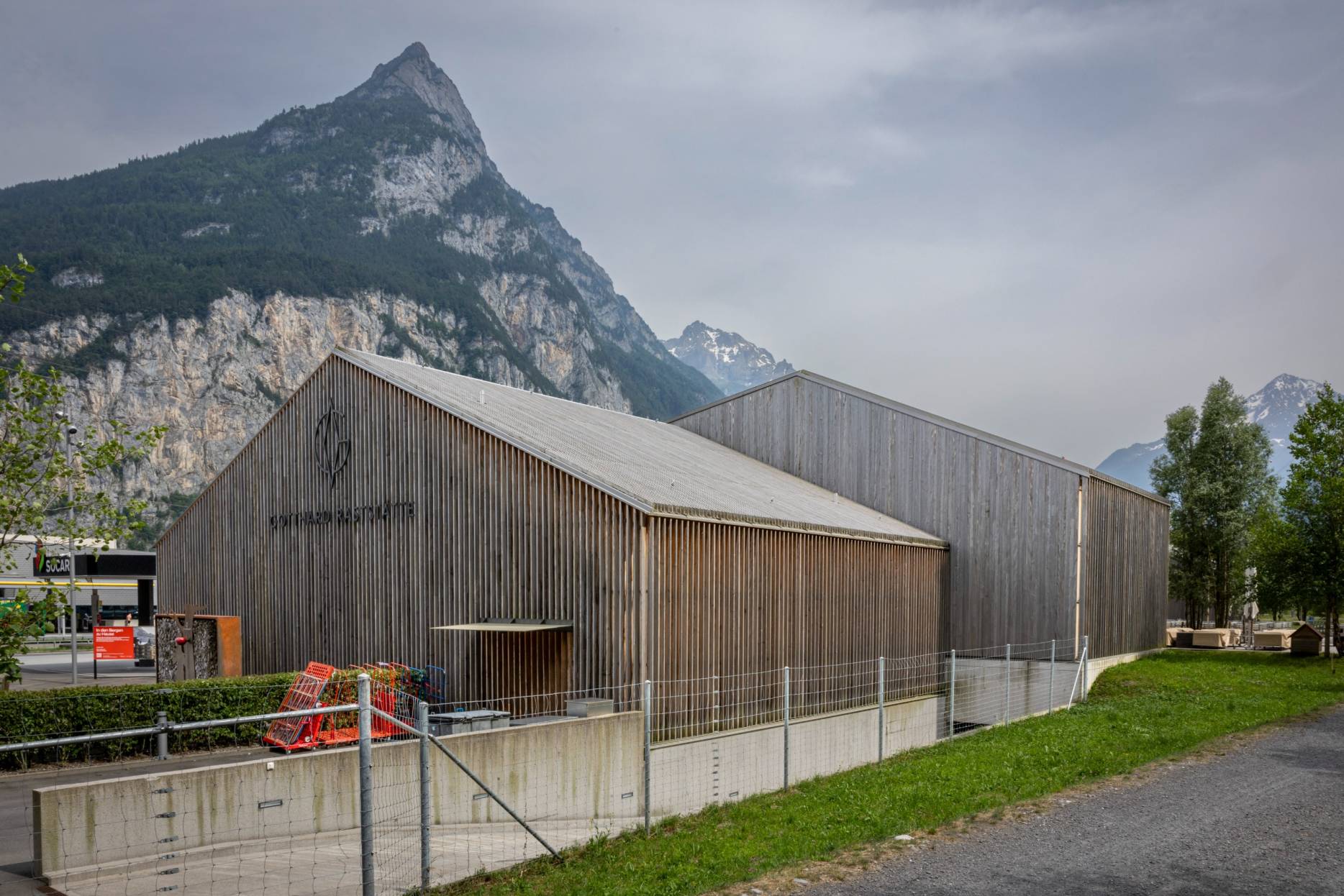 Ansicht Nordwest. Foto: Elia Schneider, 2023