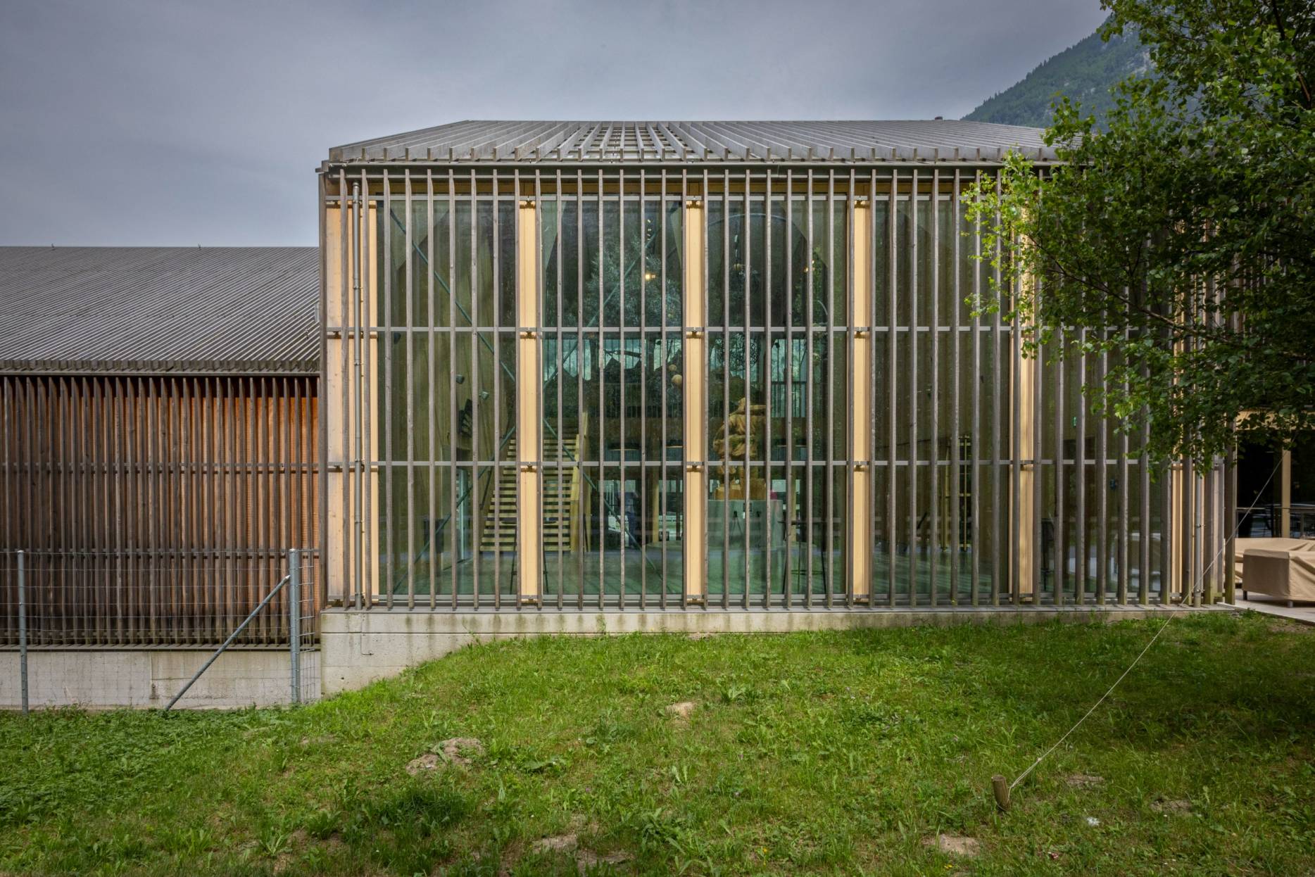 Ansicht West. Foto: Elia Schneider, 2023