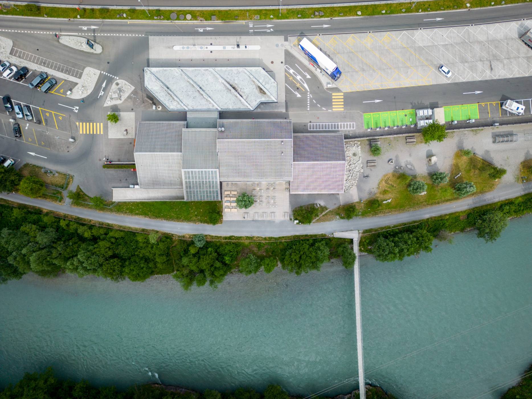 Dachaufsicht. Foto: Elia Schneider, 2023