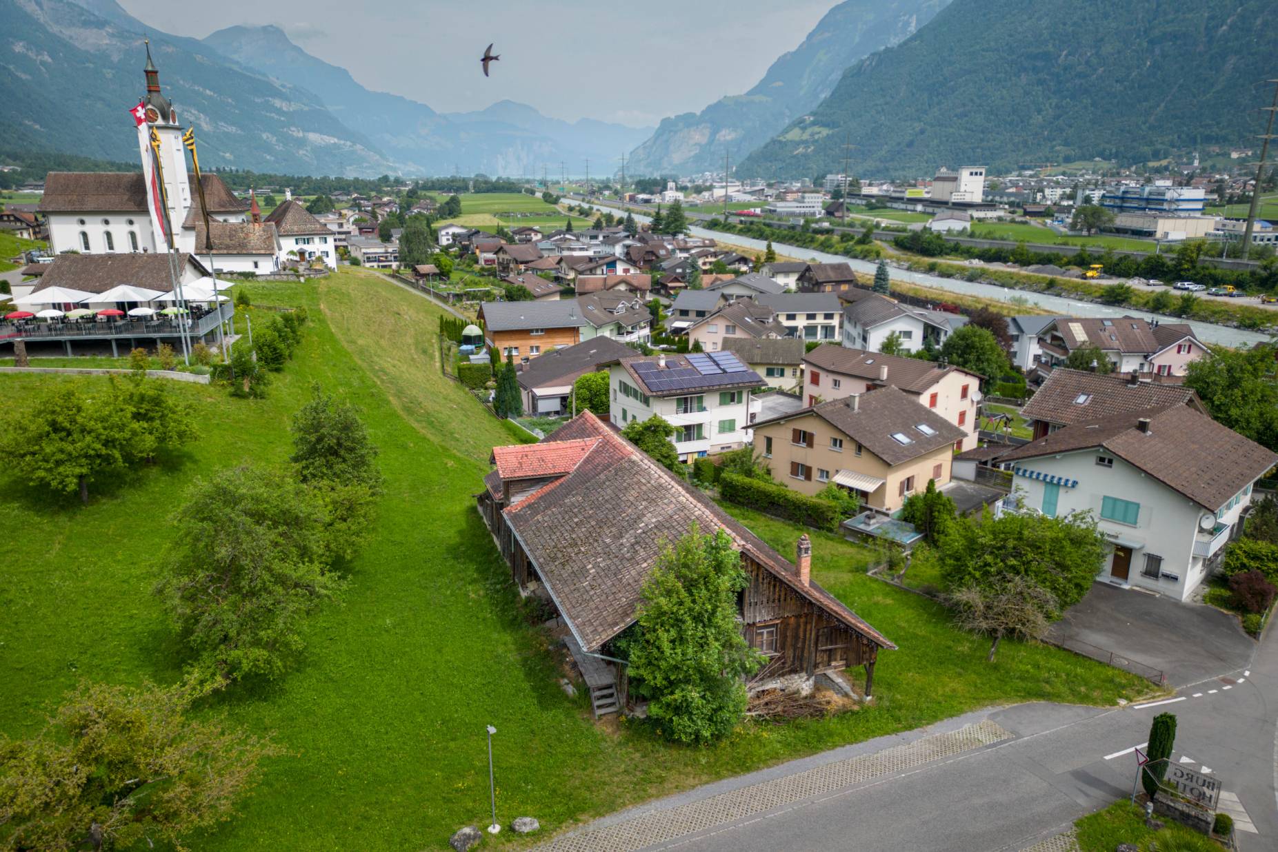 Draufsicht. Foto: Elia Schneider, 2023