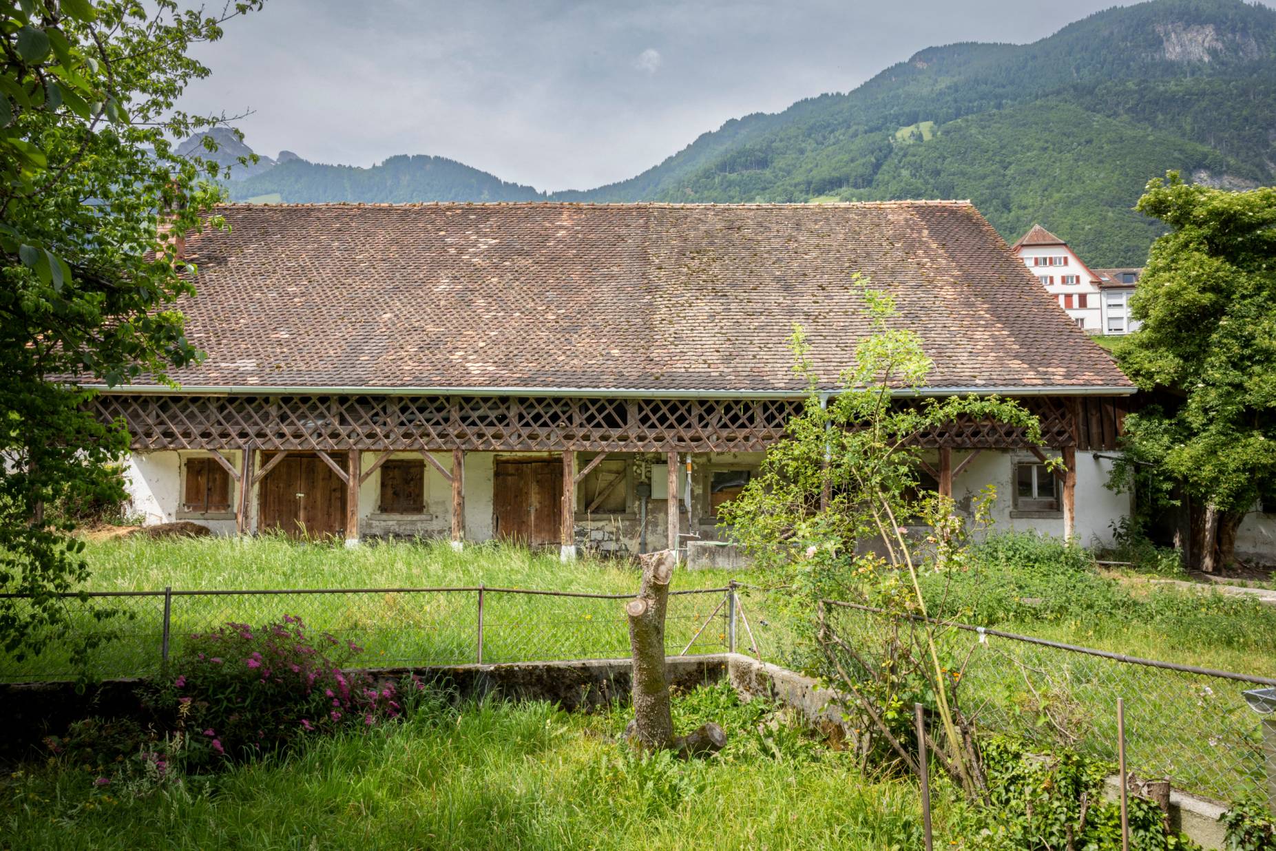 Ansicht West. Foto: Elia Schneider, 2023