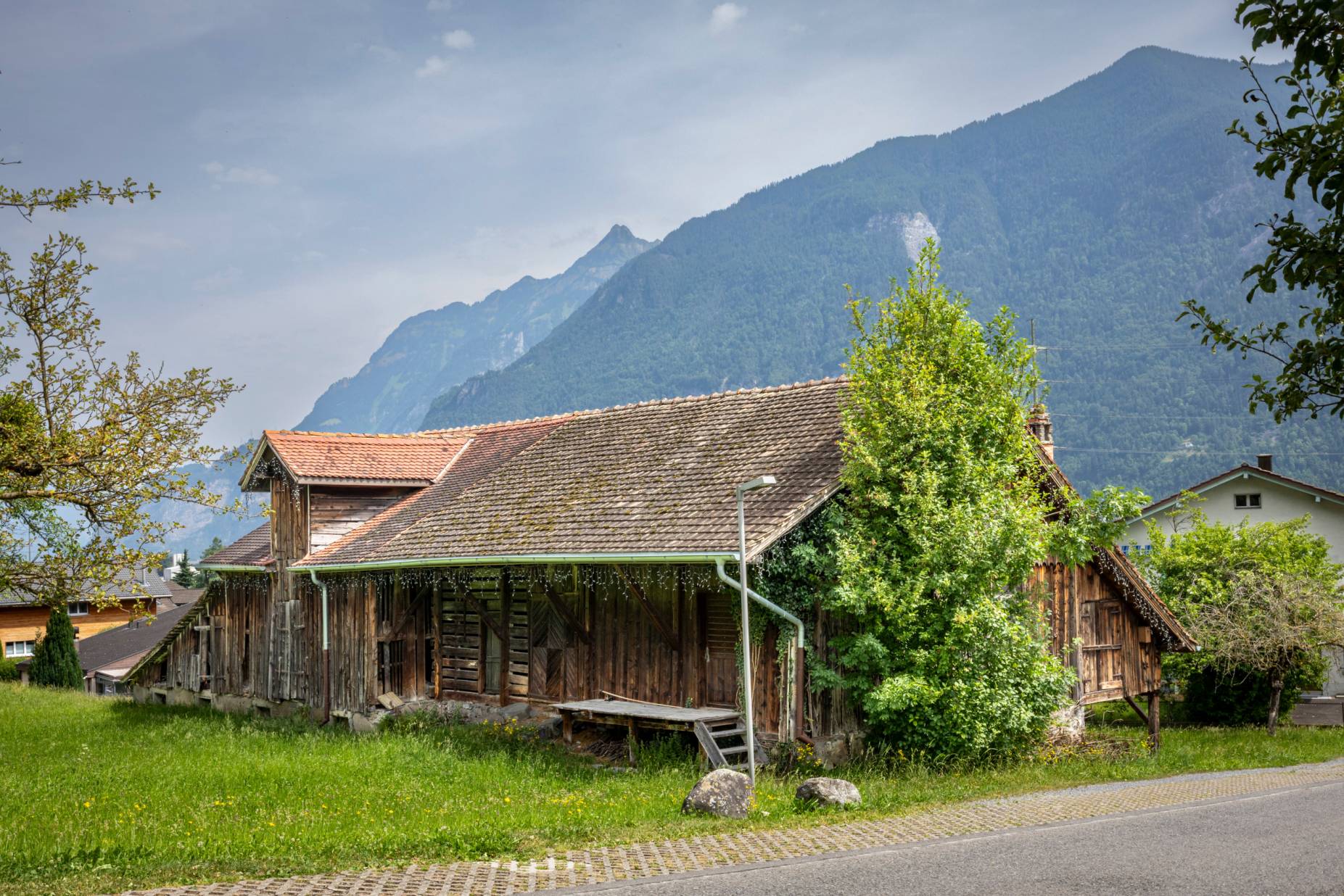 Ansicht Südwest. Foto: Elia Schneider, 2023