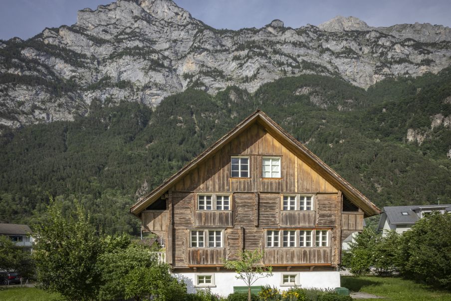 Ansicht West. Foto: Elia Schneider, 2023