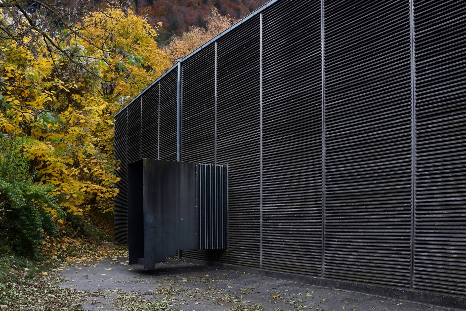 Eingang. Foto: Leonie Gasser, 2022