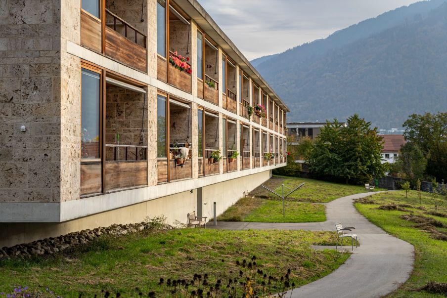 Ansicht West. Foto: Elia Schneider, 2022