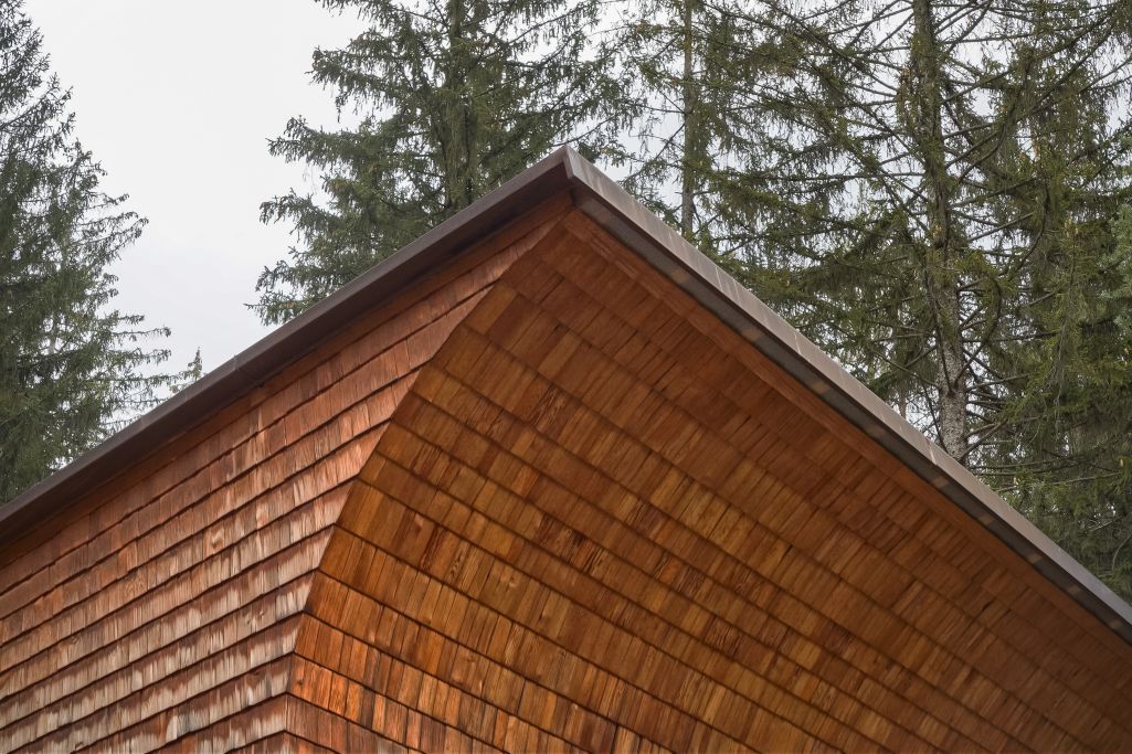 Detail Dachrand. Foto: Elia Schneider, 2022