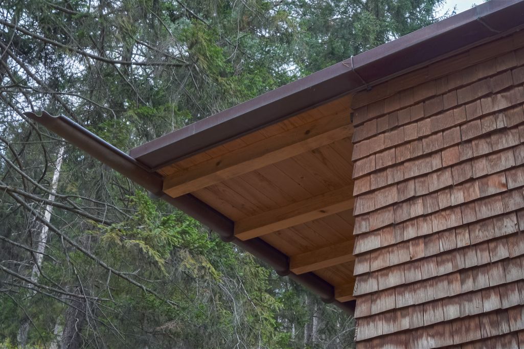 Detail Dachrand. Foto: Elia Schneider, 2022