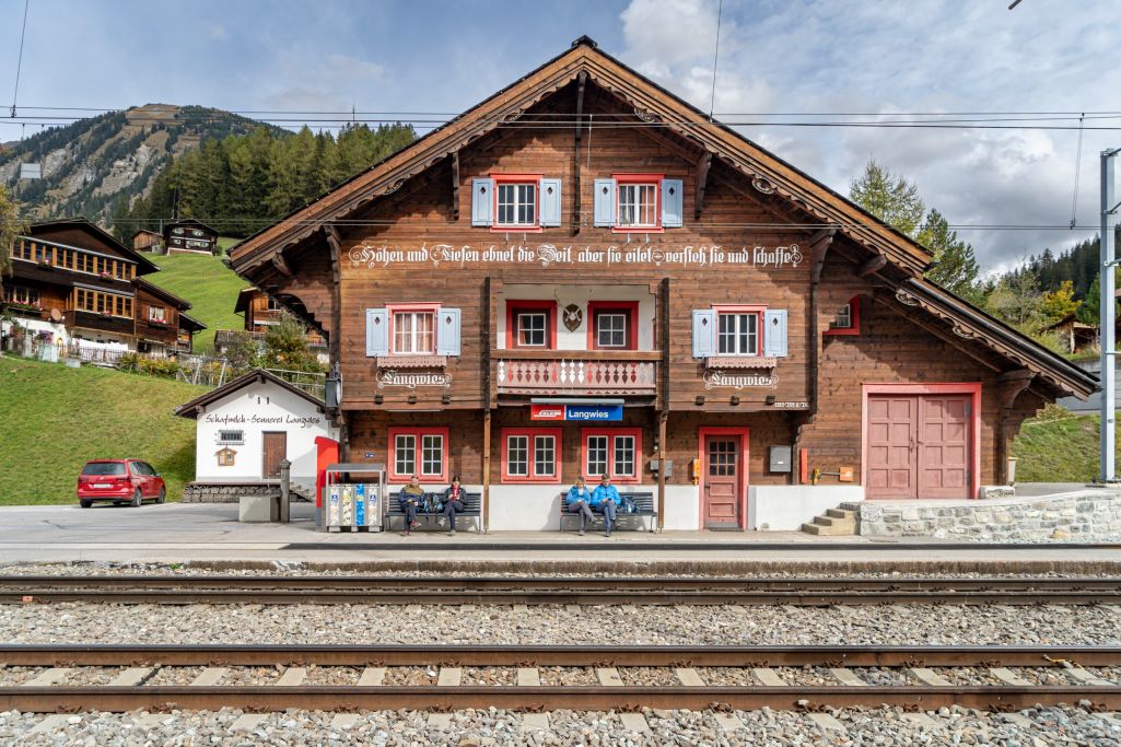 Ansicht West. Foto: Elia Schneider, 2022