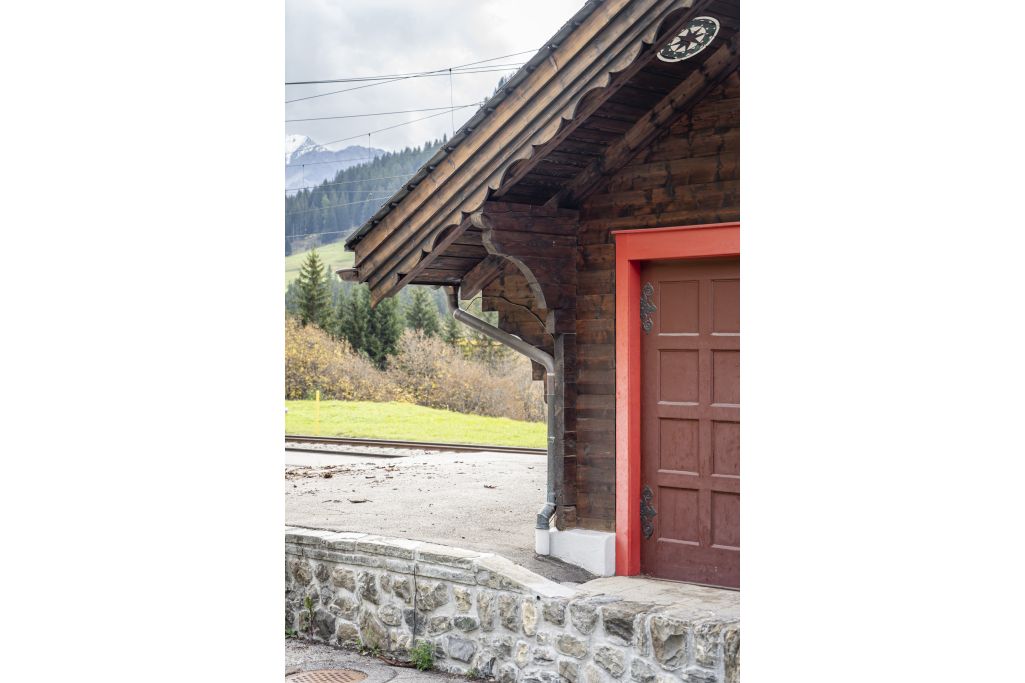 Ansicht Hausecke. Foto: Elia Schneider, 2022