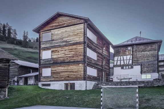 Ansicht West. Foto: Andreas Zbinden, 2021