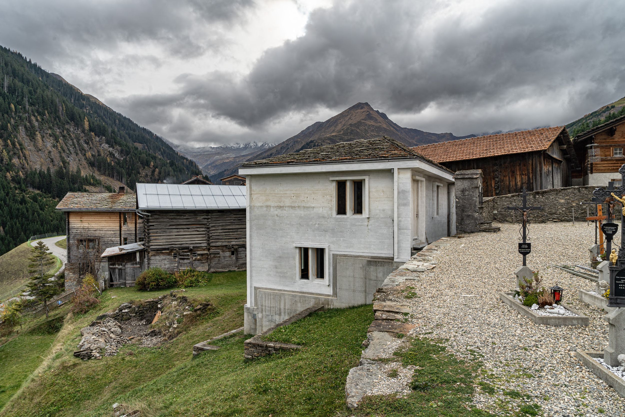 Ansicht Nordost. Foto: Elia Schneider, 2022