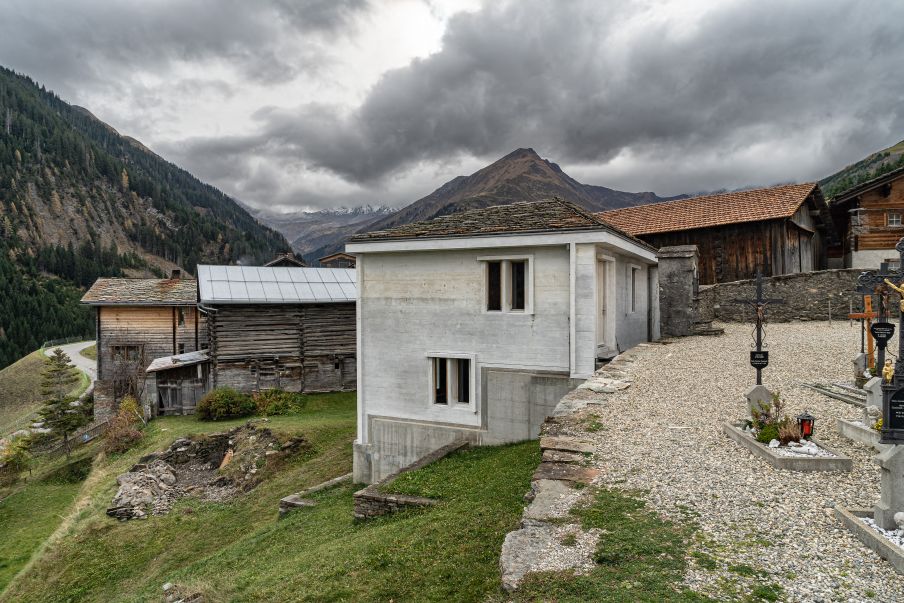 Ansicht Nordost. Foto: Elia Schneider, 2022