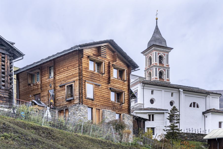 Ansicht Südost. Foto: Elia Schneider, 2022