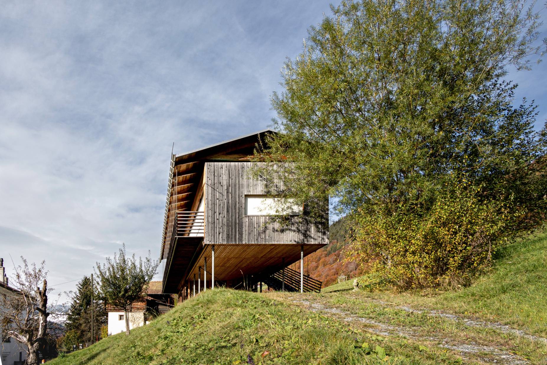 Ansicht Ost. Foto: Men Hermle, 2003