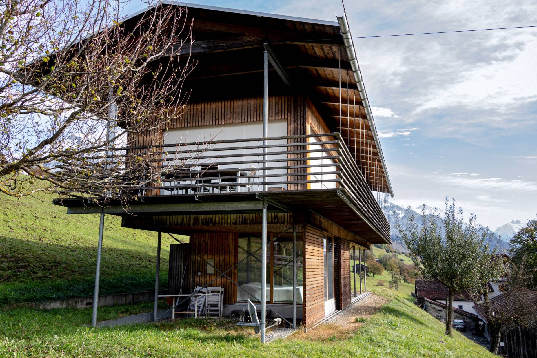 Ansicht West. Foto: Men Hermle, 2003