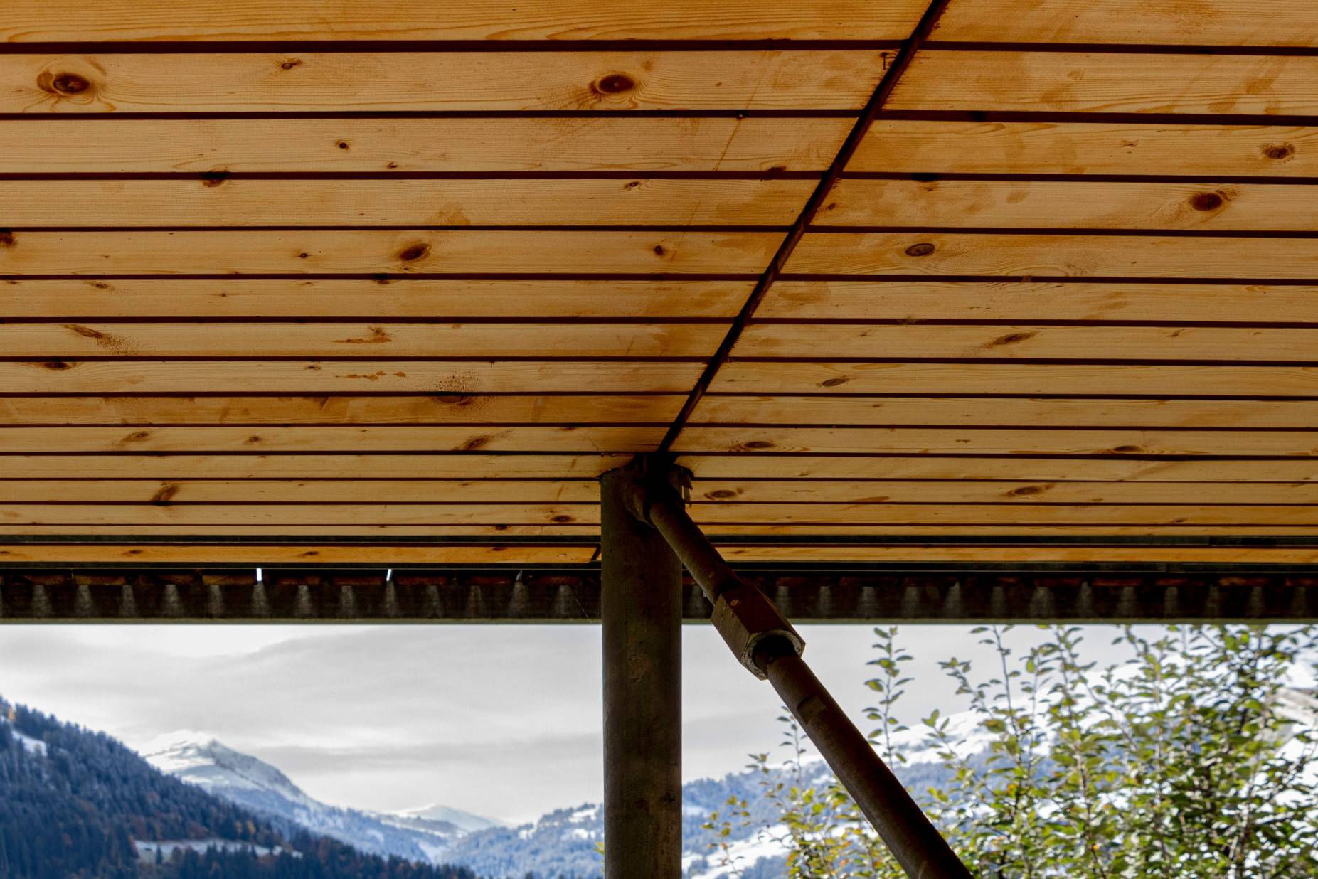 Aussteifung. Foto: Men Hermle, 2023