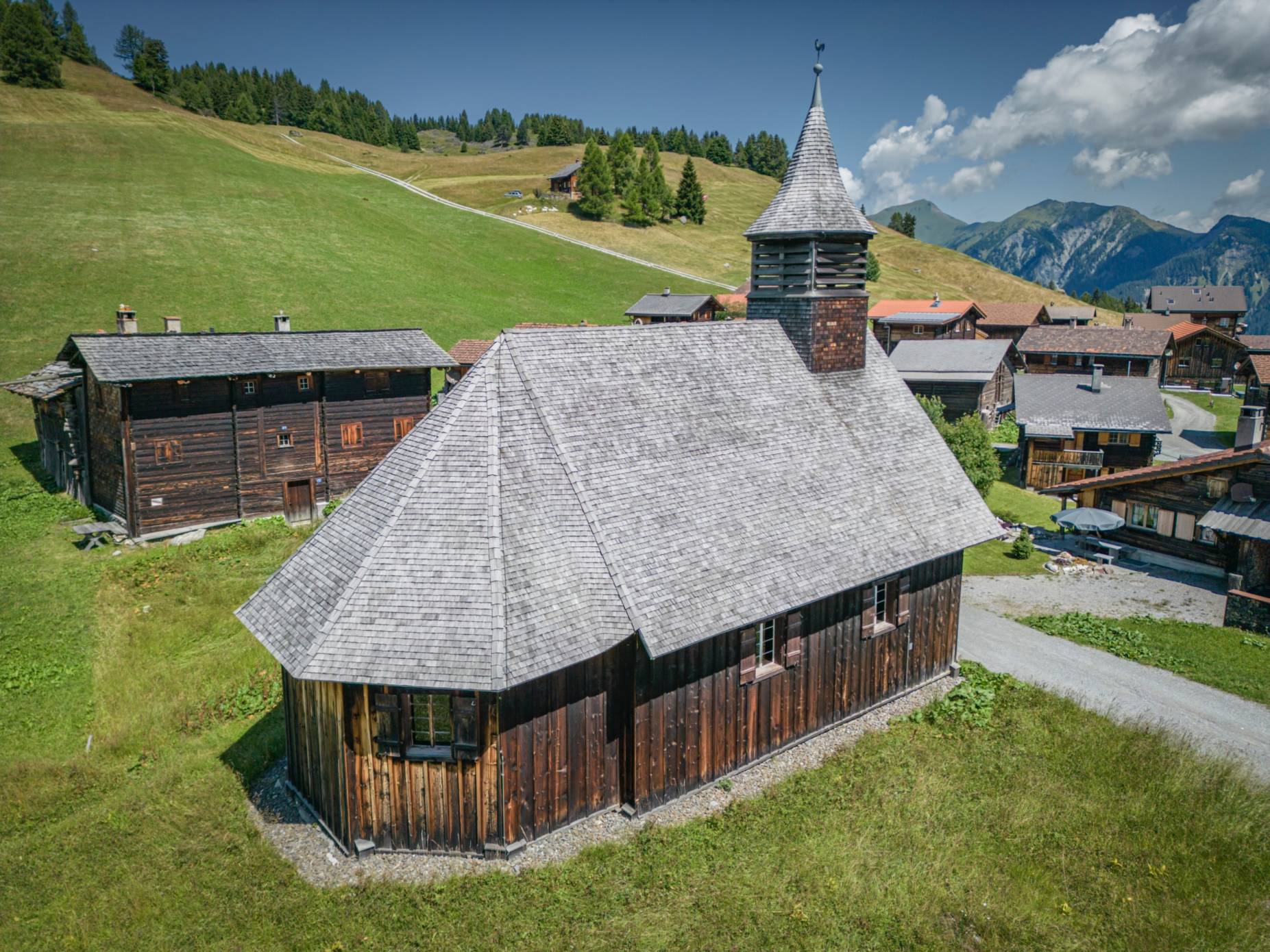 Ansicht Süd. Foto: Elia Schneider, 2023