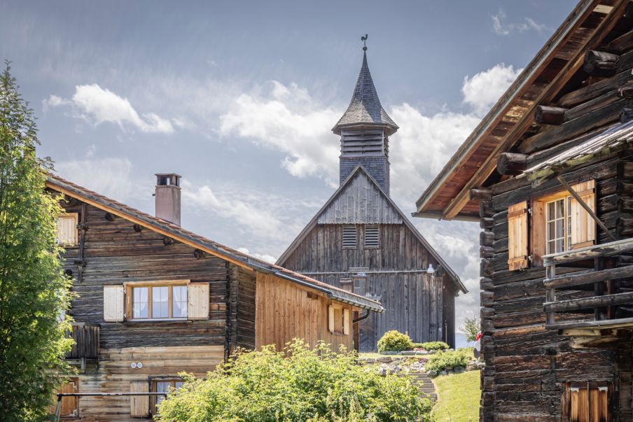 Ansicht Nordost. Foto: Elia Schneider, 2023