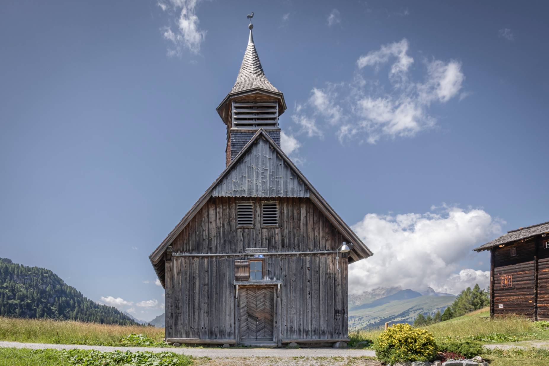 Ansicht Nordost. Foto: Elia Schneider, 2023