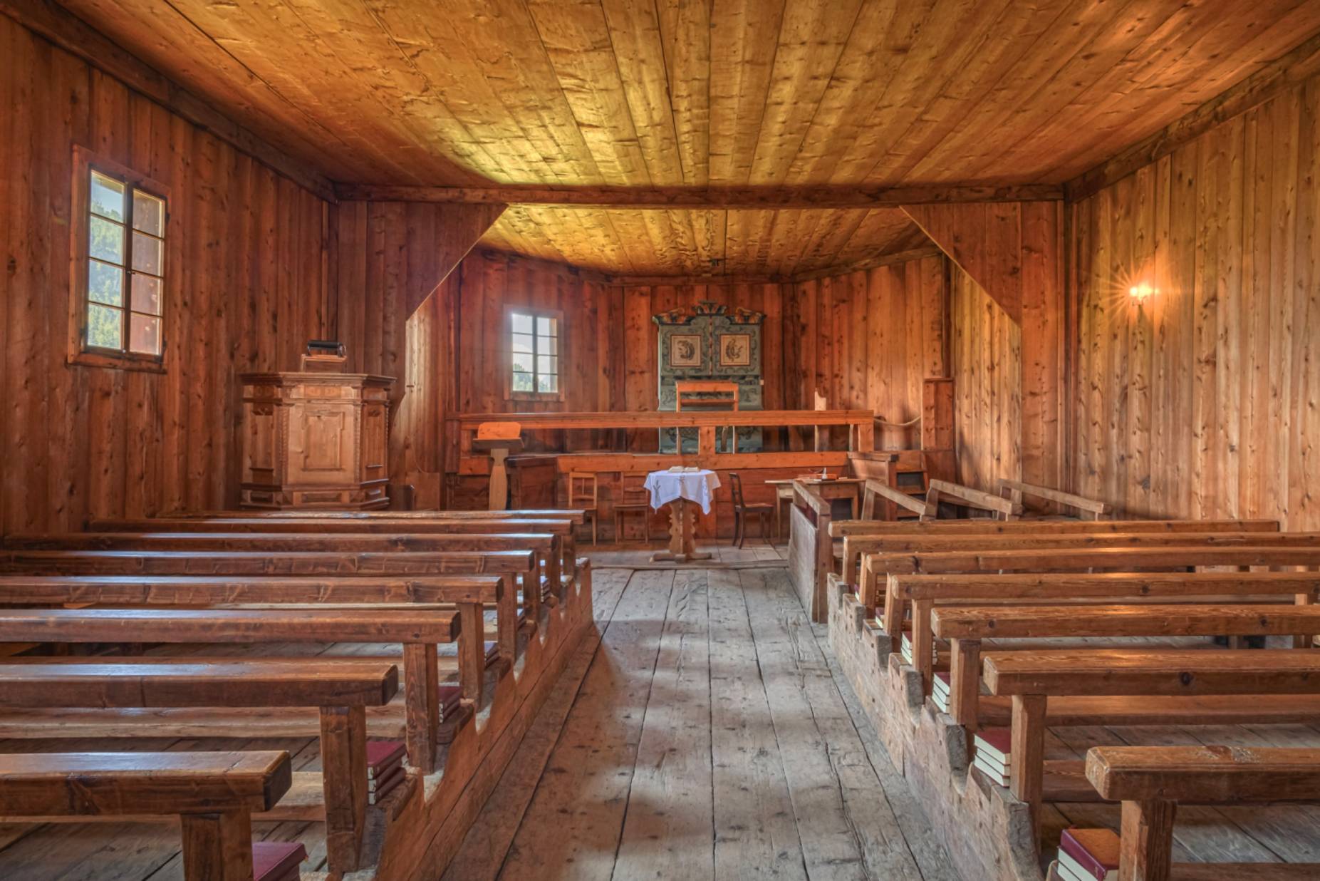 Innenansicht. Foto: Elia Schneider, 2023