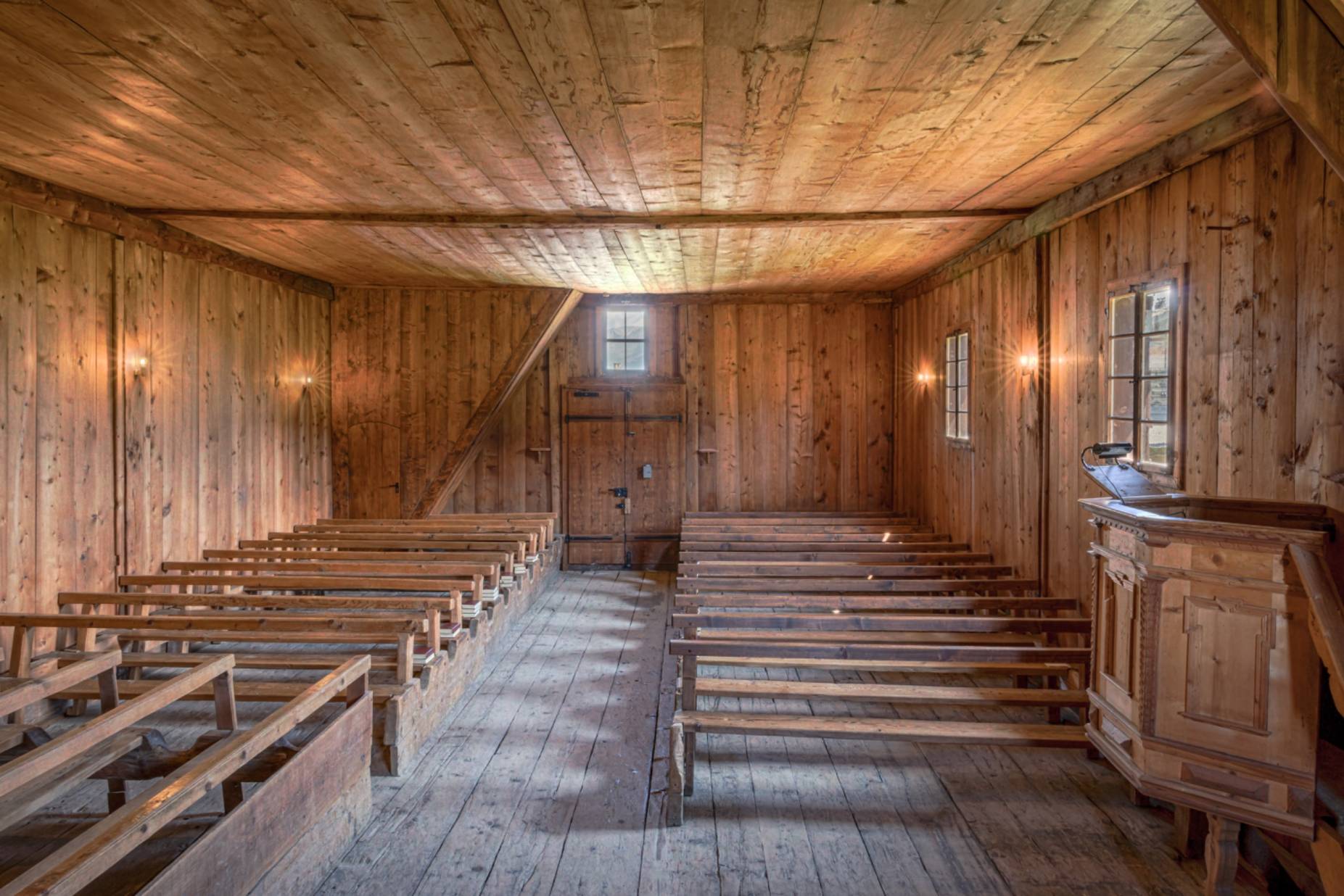 Innenansicht. Foto: Elia Schneider, 2023