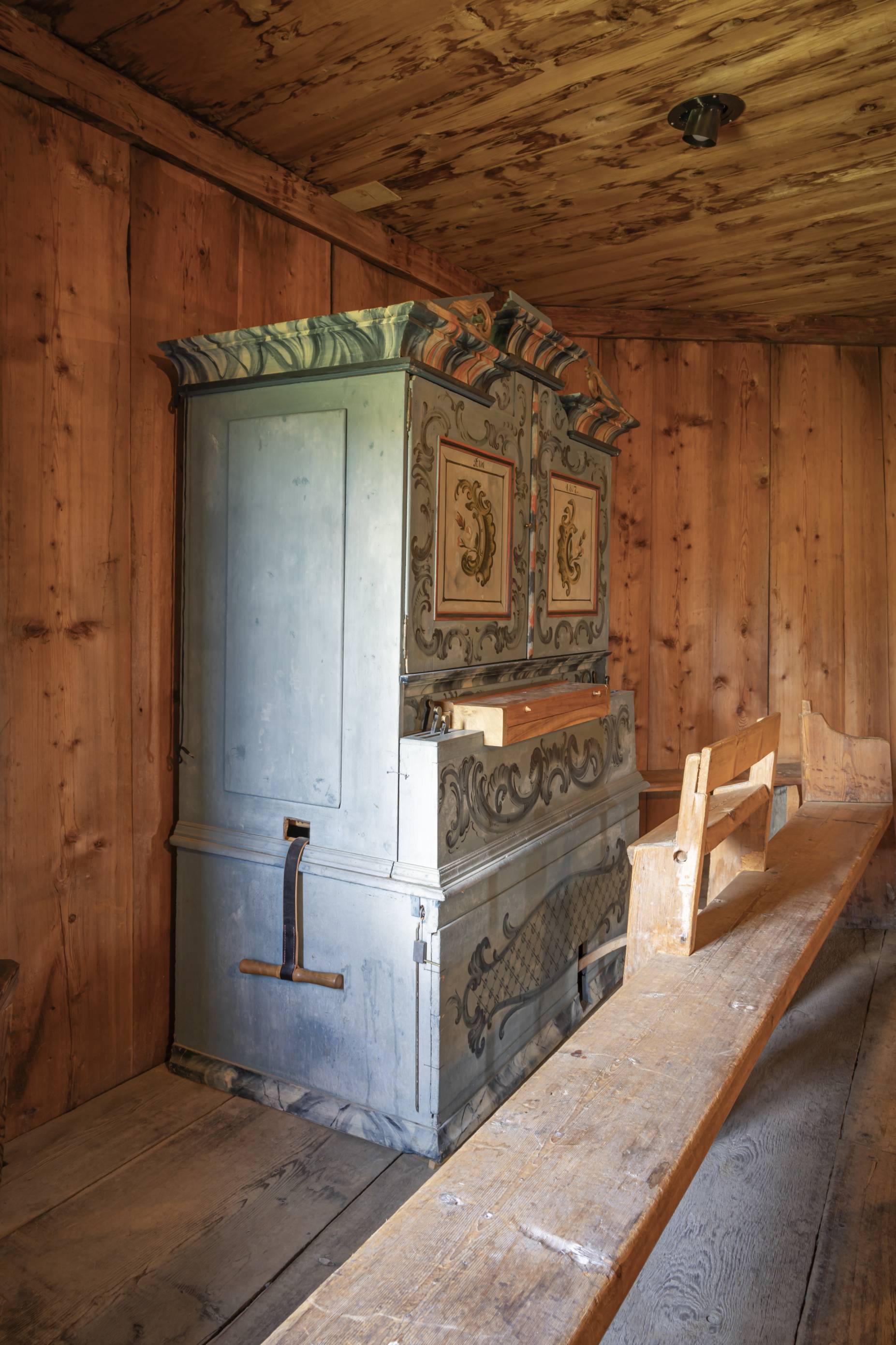 Toggenburger-Orgel. Foto: Elia Schneider, 2023