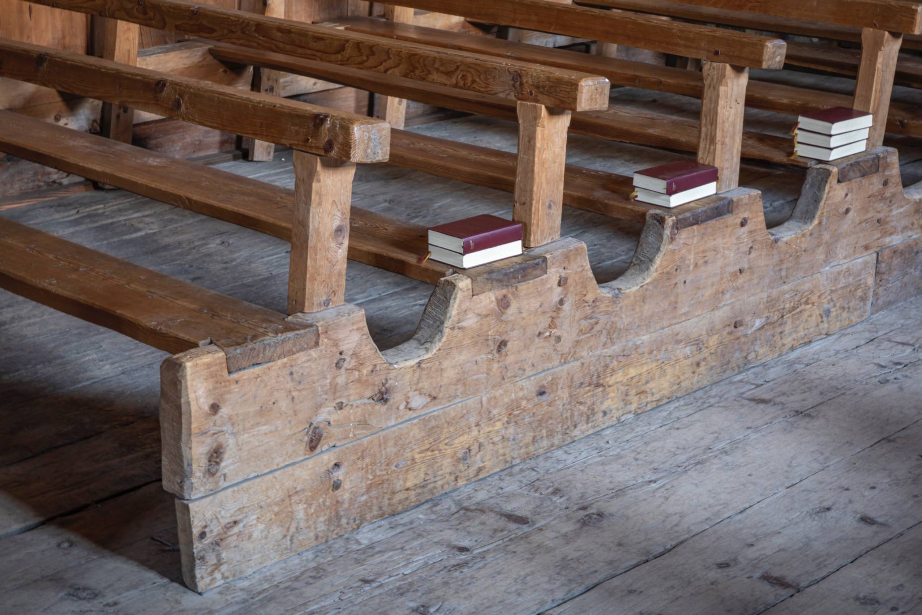 Bankreihe. Foto: Elia Schneider, 2023