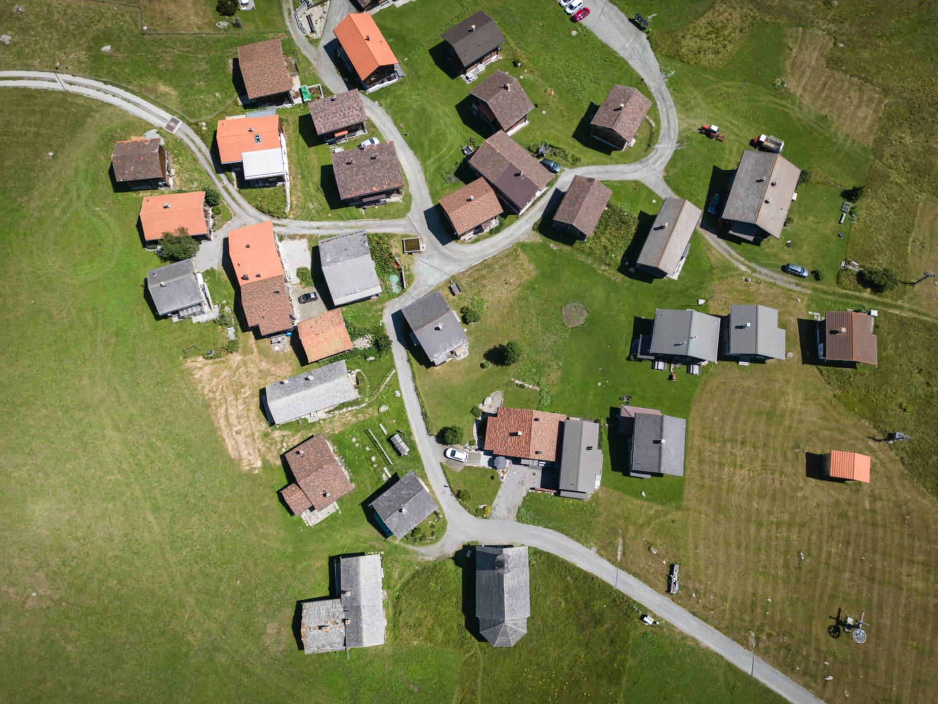 Situation Dorfstruktur. Foto: Elia Schneider, 2023