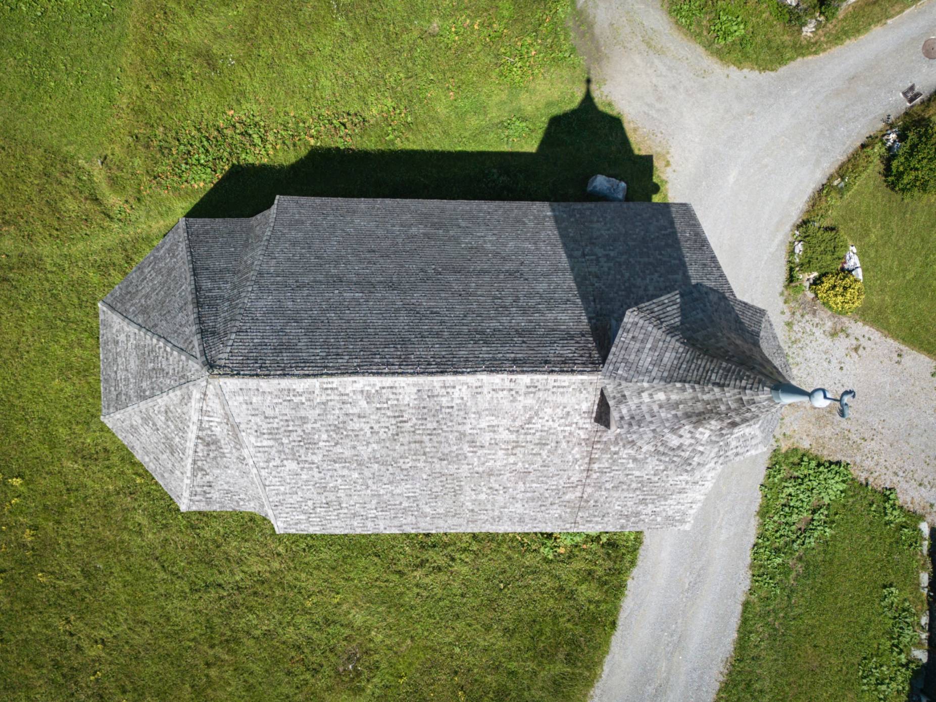 Dachaufsicht. Foto: Elia Schneider, 2023