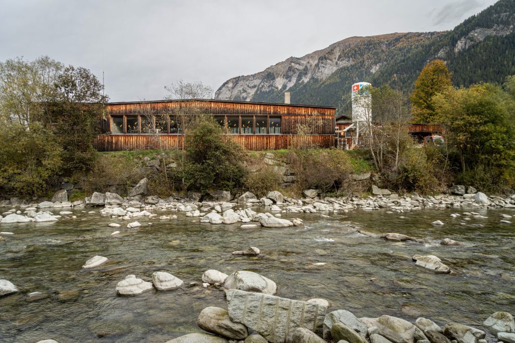 Ansicht West Feuerwehrgebäude. Foto: Elia Schneider, 2022