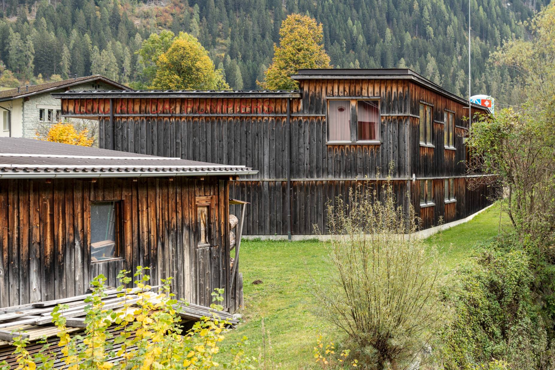 Ansicht Nord Werkhof. Foto: Elia Schneider, 2022