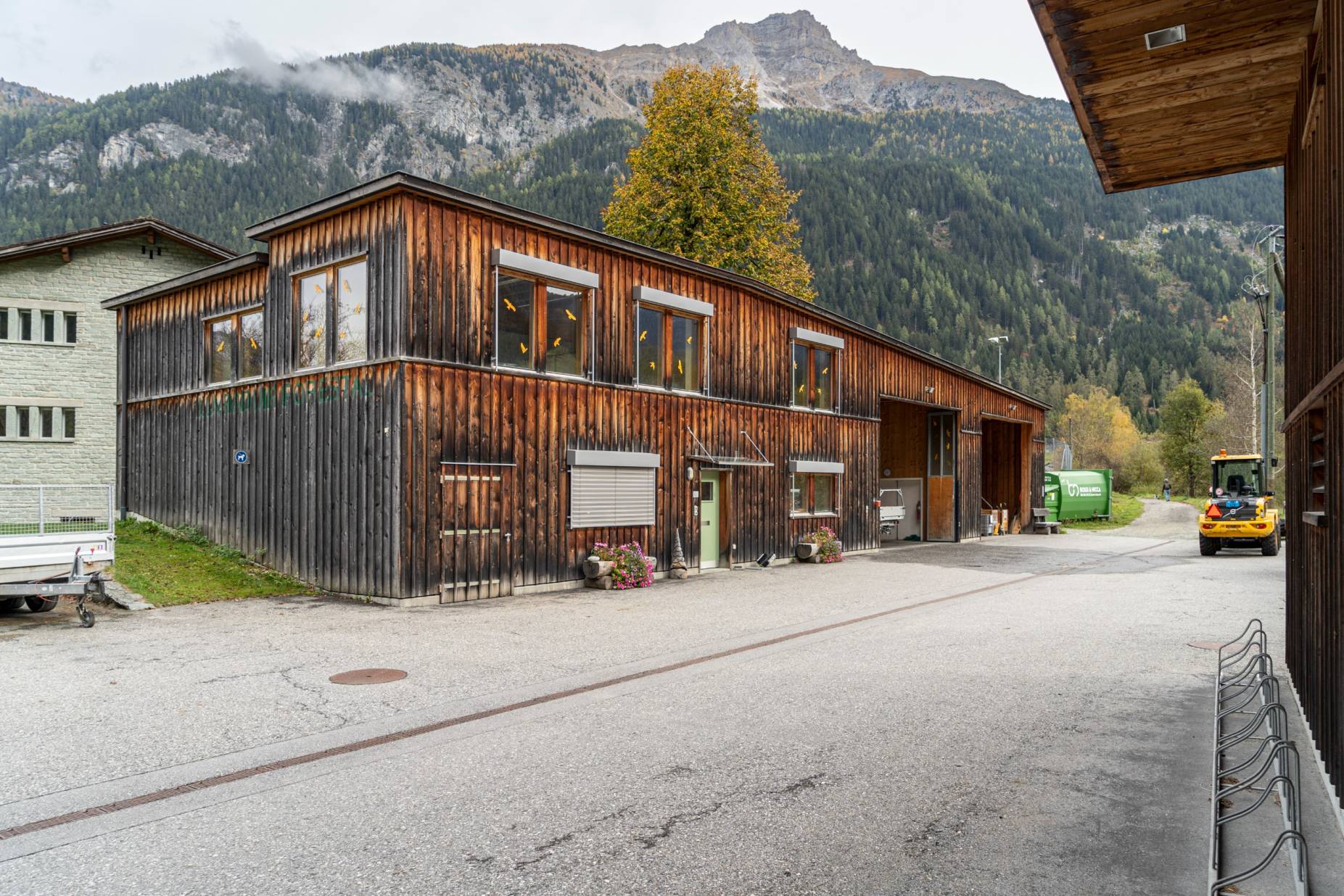 Ansicht Nordwest Werkhof. Foto: Elia Schneider, 2022