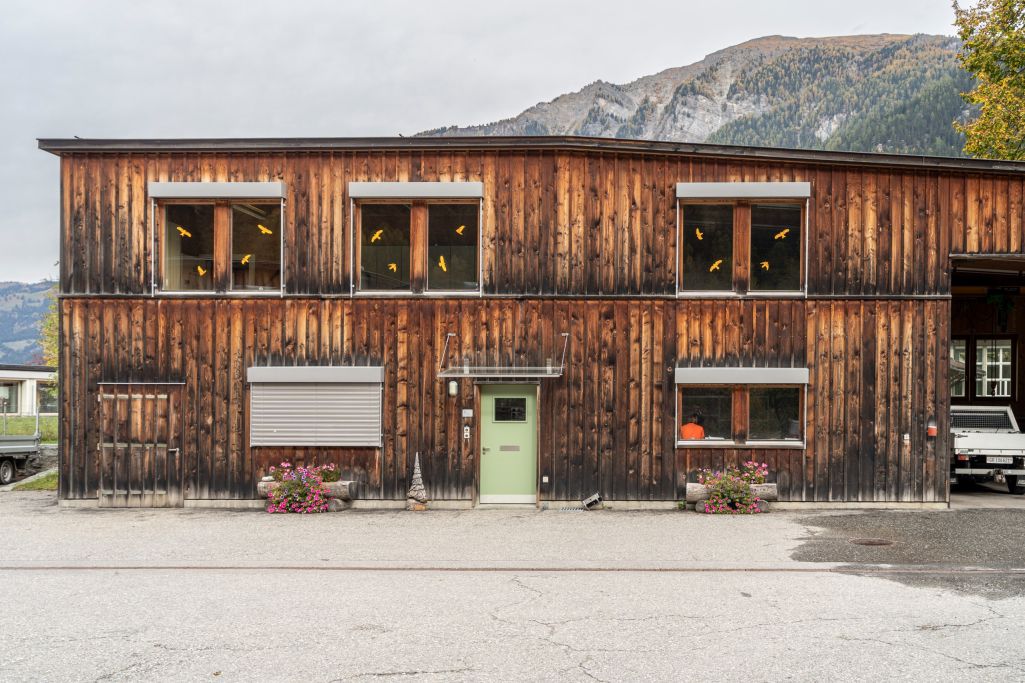 Ansicht Ost Werkhof. Foto: Elia Schneider, 2022