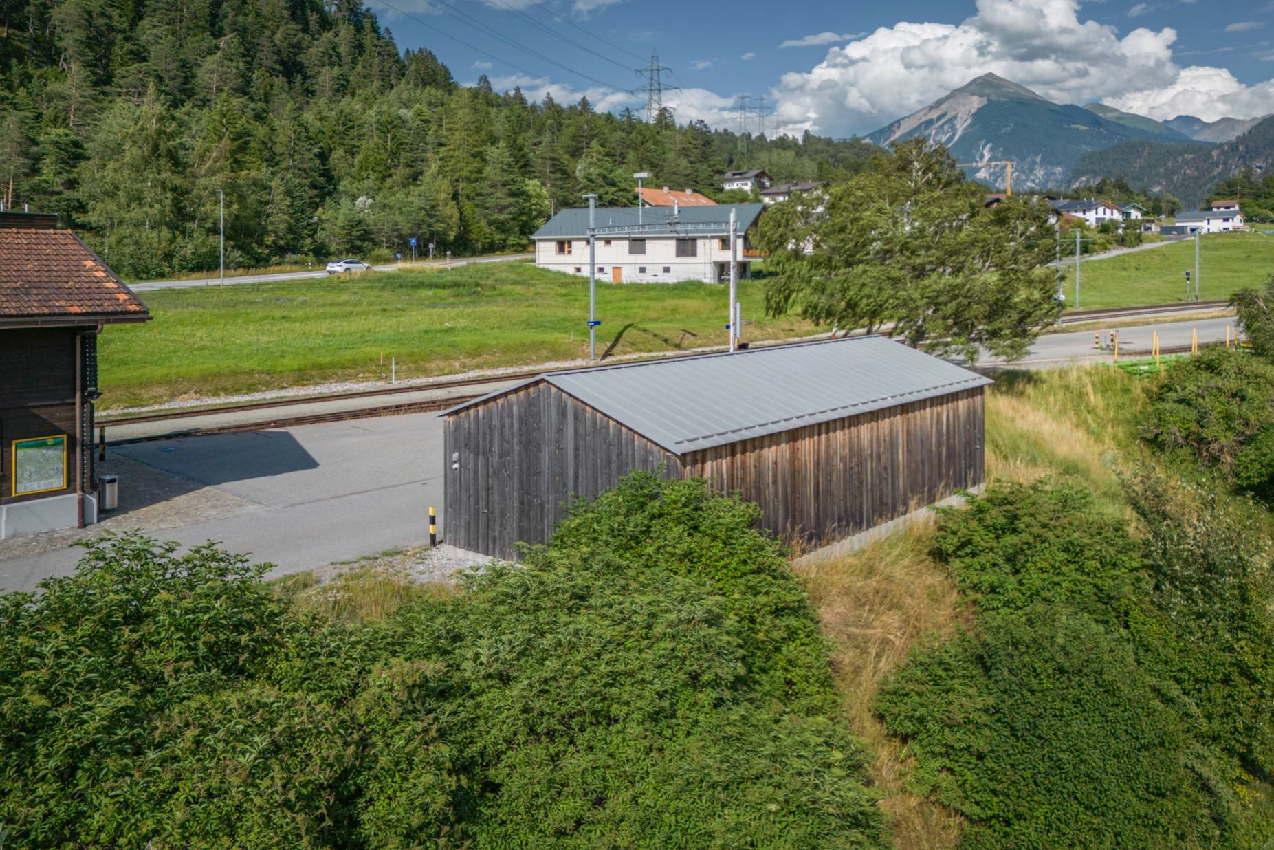 Ansicht Südwest. Foto: Elia Schneider, 2023