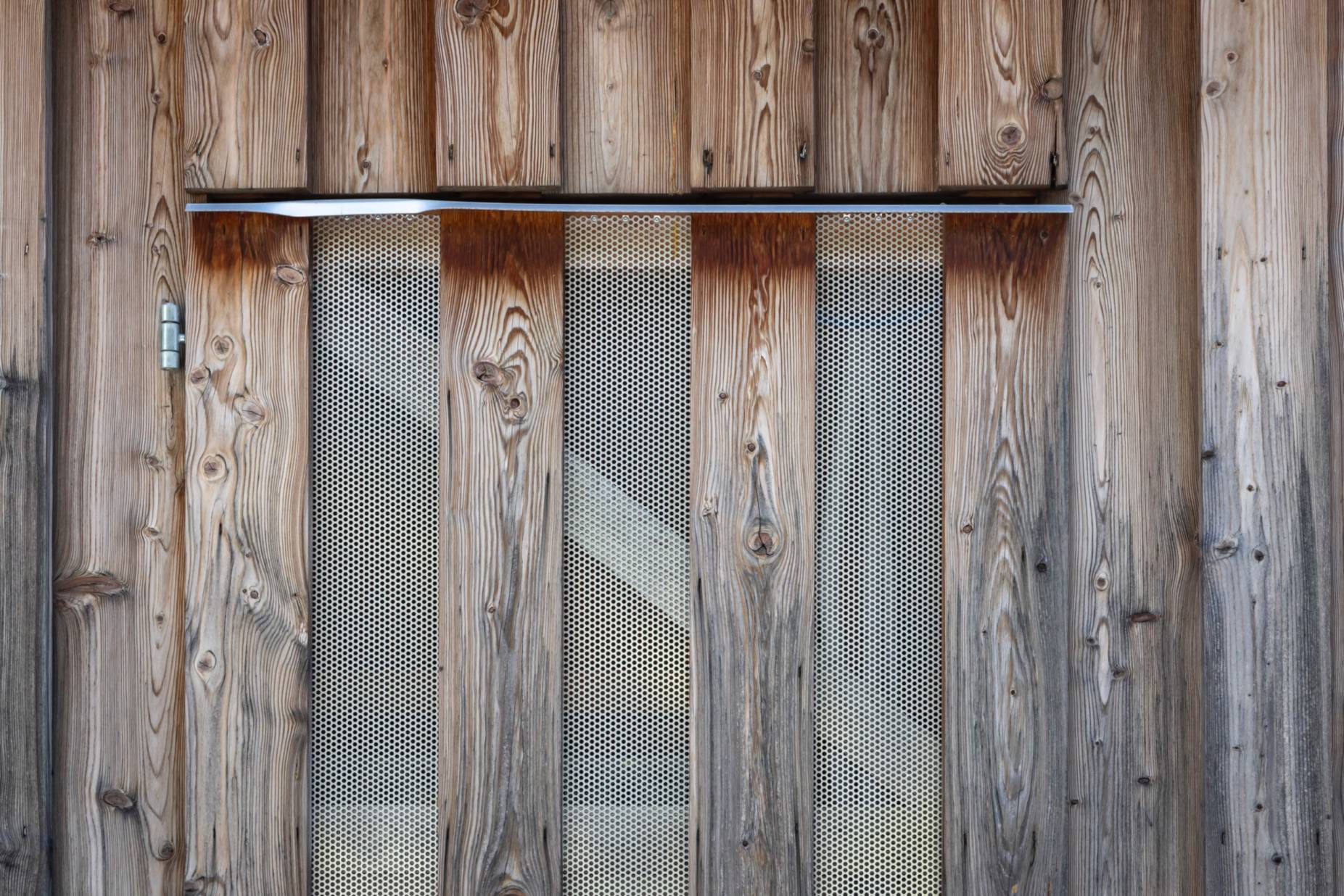 Detail Lüftung. Foto: Elia Schneider, 2023