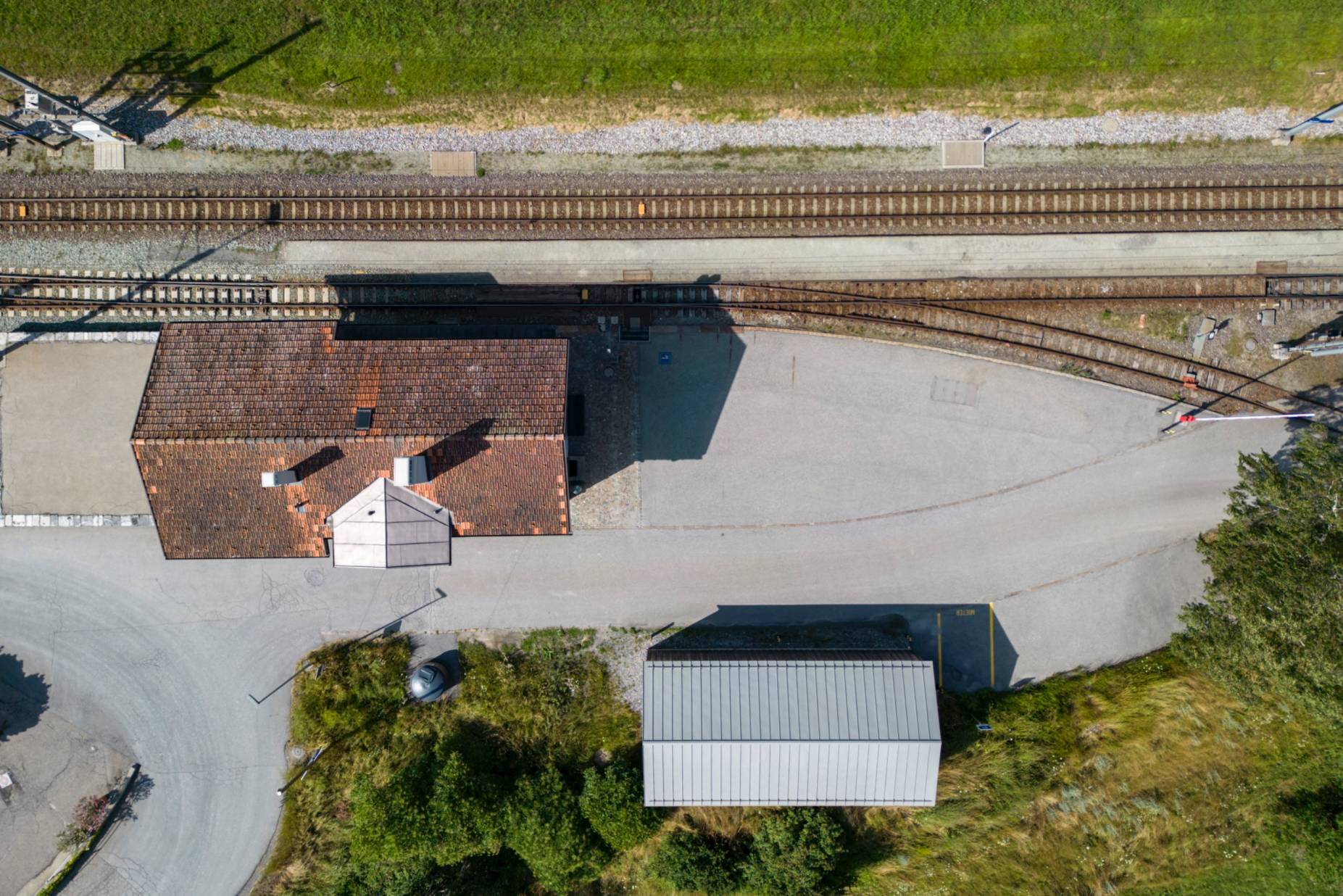 Dachaufsicht. Foto: Elia Schneider, 2023