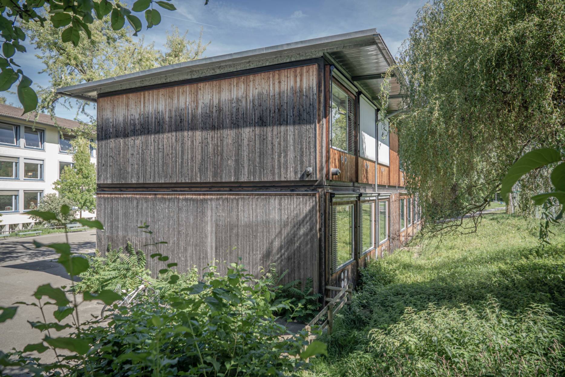 Ansicht West. Foto: Elia Schneider, 2022
