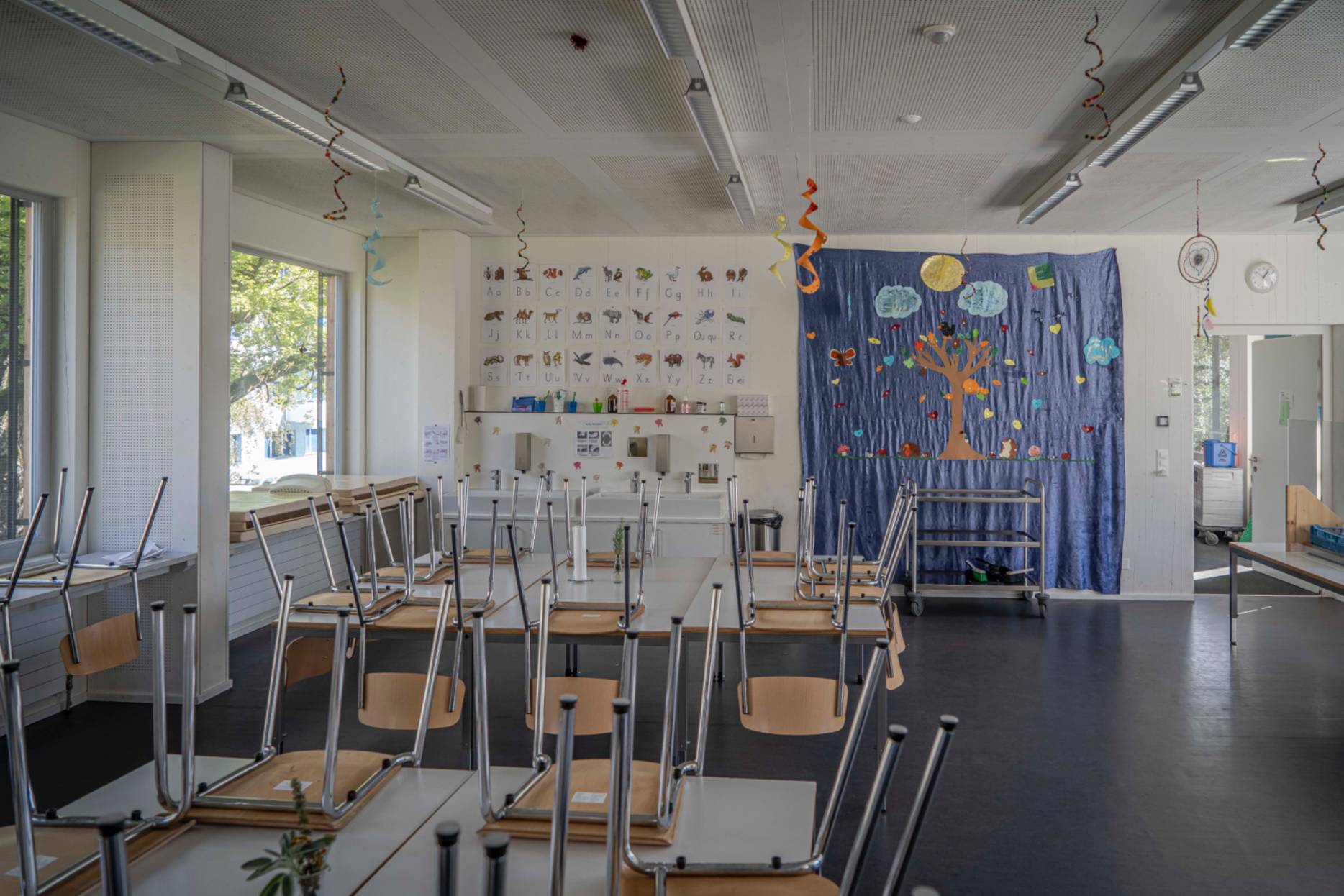 Klassenzimmer Kappeli. Foto: Elia Schneider, 2022