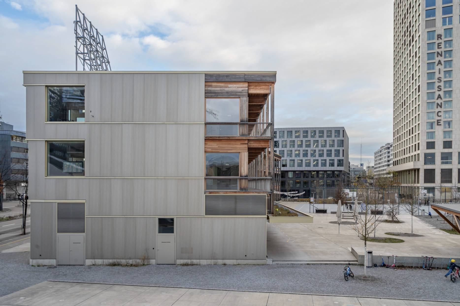 Ansicht Nordwest. Foto: Elia Schneider, 2023