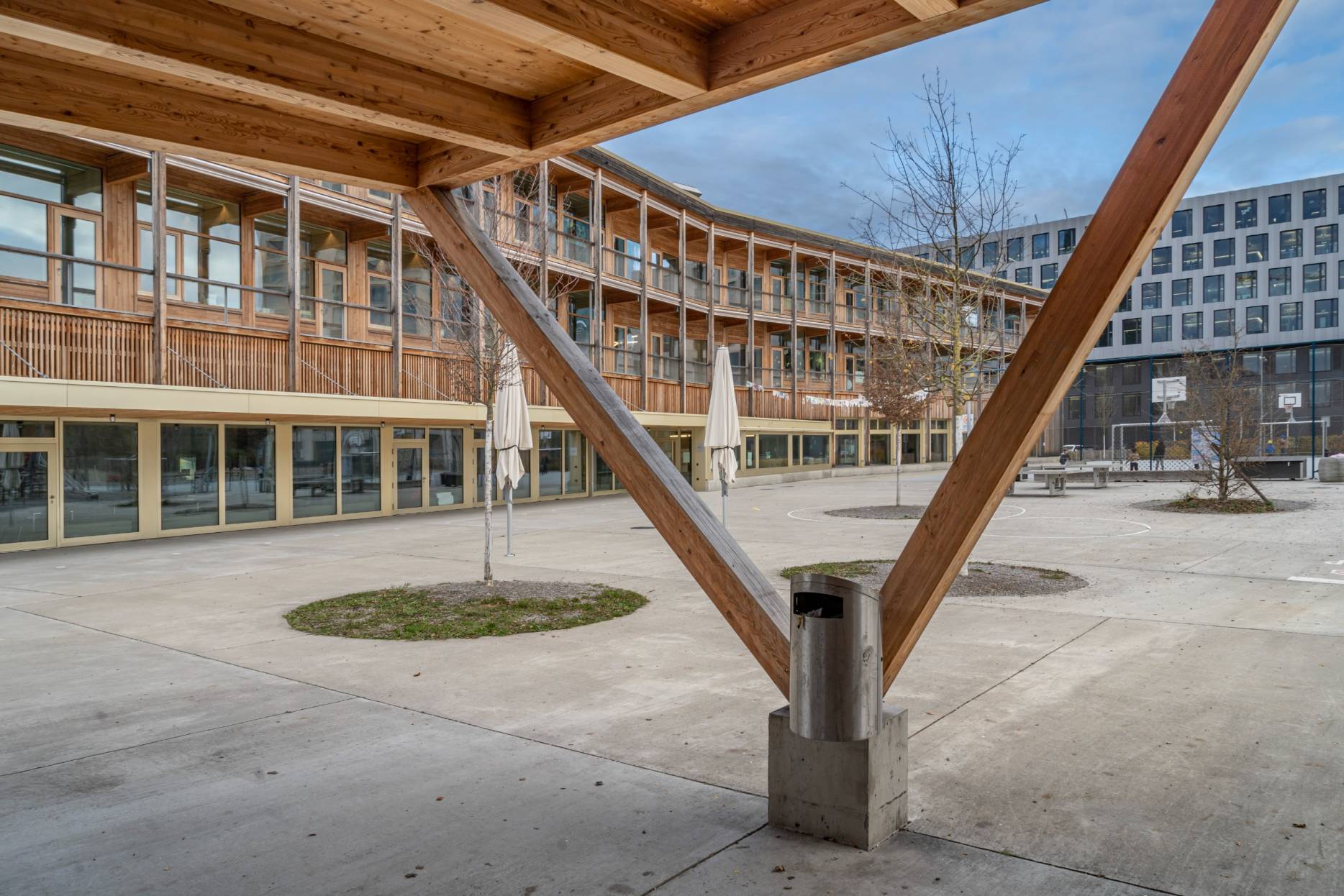 Ansicht Südwest. Foto: Elia Schneider, 2023