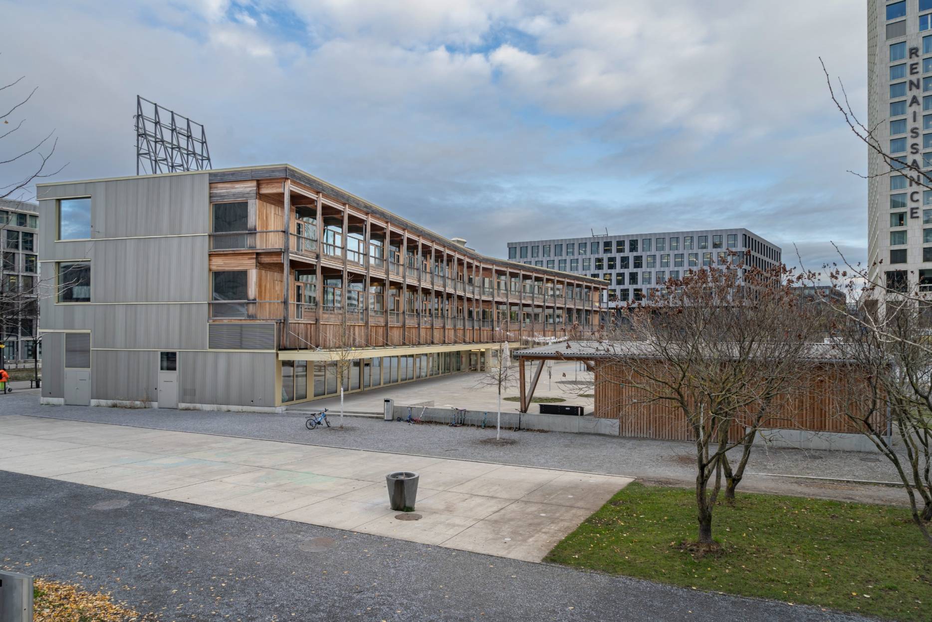 Ansicht West. Foto: Elia Schneider, 2023