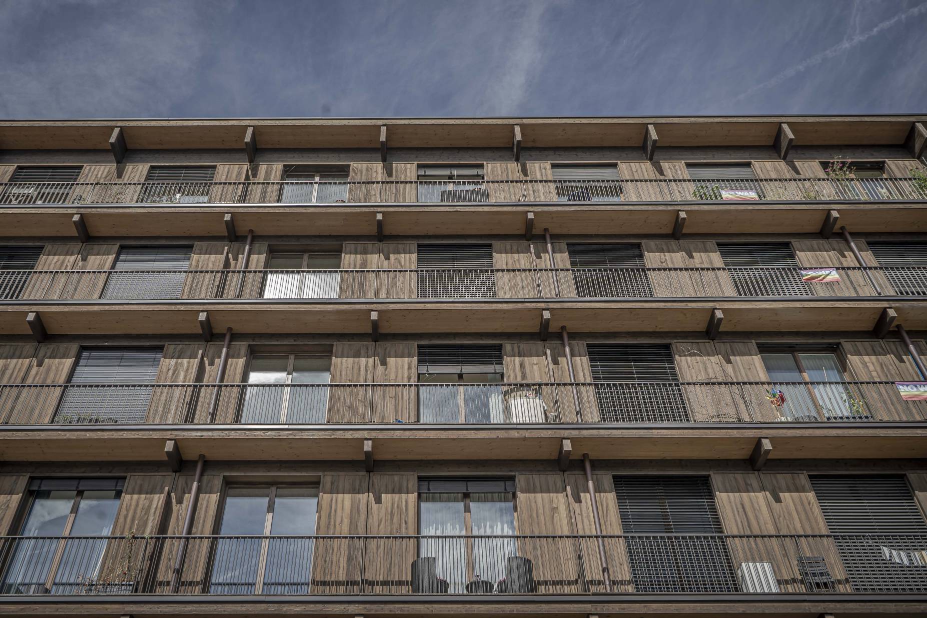 Detail Fassade. Foto: Elia Schneider, 2022